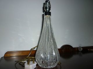 Waterford Crystal Vintage Lamp Base   no shade