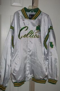 Boston Celtics Jacket **Excellent Used Condition** NBA Jacket White 