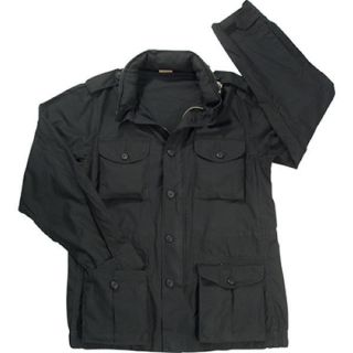 Black Lightweight Vintage Military Army Coat M 65 Jacket