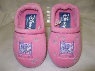Girls Disney Tinkerbell Pink Slipper Shoes TINKERBELL