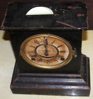 Ansonia Antique Mantle Clock Patented June 18th 1882 New York