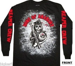 Sons of Anarchy {Reaper Crew} Official Licensed SOA Long/Sleeve T 
