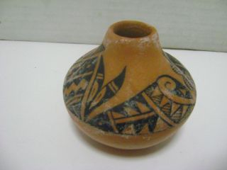   Handcrafted Clay Miniature Replica Anasazi Pottery  Terra  cotta Pot