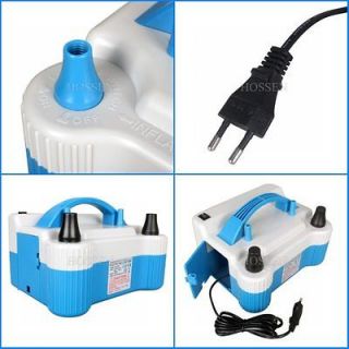 New 110V 680W Two Nozzle Balloon Inflator Electric Balloon Pump 