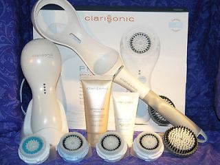 NEW~Clarisonic PRO for Face and Body~5 BRUSH HEADS including Blue Deep 
