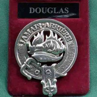 Douglas Scottish Clan Crest Badge Pin Ships free in US
