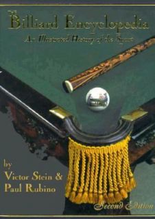Billiard Encyclopedia by Victor Stein and Paul Rubino 1996, Hardcover 