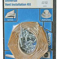 RV Mobile Home and Trailer Roof Vent Installation Kit w/ 3/4 x 8 