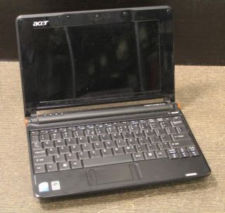 Acer Aspire One ZG5 Netbook Laptop 8.9 160GB 1GB RAM 1.60GHZ 