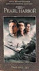 Pearl Harbor VHS, 2001, Widescreen 60th Anniversary Commemorative 