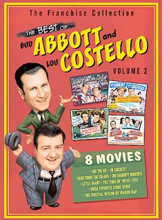 The Best of Abbott Costello   Volume 2 DVD, 2004, 2 Disc Set