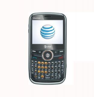 Pantech Link P7040   Black Orange (AT&T) Cellular Phone