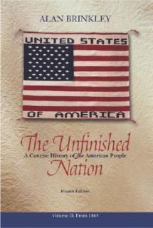   History of the American People by Alan Brinkley 2003, Paperback