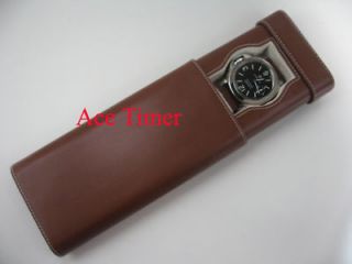 Watch Brown Traveling & Storage Case Fits up to 60mm Panerai