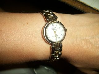 Womens Acqua Indiglo Water Resistant Watch, Works great!