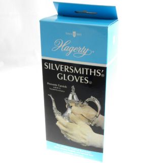 Hagerty Silversmiths Gloves for Use with Silver Polish