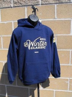 NEW Pittsburgh Penguins Reebok YOUTH Winter Classic 2011 Warm Hoodie