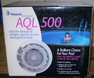 Aqua Luminator 500 Above Ground Swimming Pool Light Halogen Quartz 