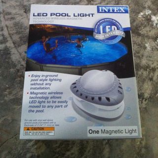 INTEX LED High Intensity Magnetic Above Ground POOL LIGHT ~NEW~