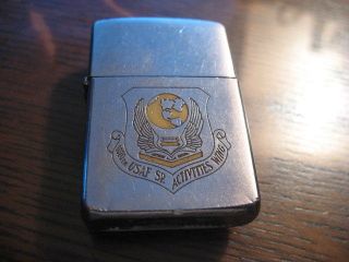 Vintage ZIPPO 1020th USAF Sp.Activities Wing Pat 2517191 US Air Force 
