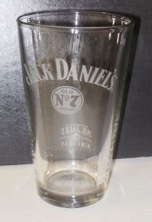 Jack Daniels Old No. 7 Mr. Jacks Happy Birthday Glass