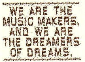 Stampers Anonymous Rubber Stamp MUSIC MAKERS Dreamers j1 1135