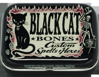 VINCE RAY PILL TOBACCO SWEETS TIN PSYCHOBILLY PUNK TATTOO GOTH BLACK 
