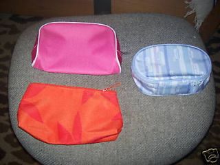 CLINIQUE MAKE UP COSMETIC BAGS COLORFUL, GREAT GIFTS