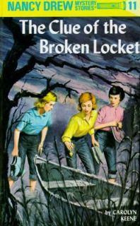 THE CLUE OF THE BROKEN LOCKET Nancy Drew #11 Classic Series Book*Build 