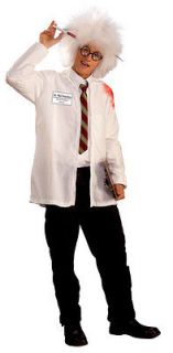   Doctor Mad Scientist Lab Coat Dress Up Halloween Adult Costume