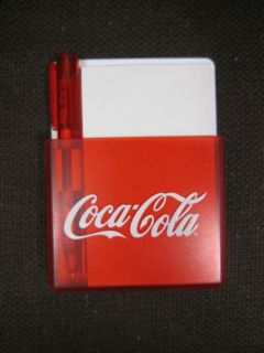 Coca Cola Car Notes Holder  NEW 
