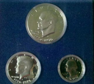 1776 1976 bicentennial silver proof set