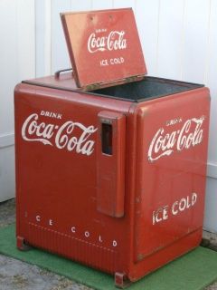   WESTINGHOUSE )  COCA   COLA / COKE  GENERAL STORE ICE COOLER