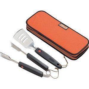 New. Coleman Road Trip Grill Tools. Includes zipper fabric carrying 