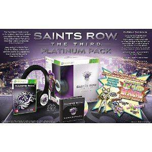   ROW 3 THE THIRD LIMITED COLLECTORS EDITION PLATINUM PACK XBOX 360