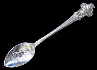   Rolex Bucherer Swiss Silver Collector Spoon, Lucerne, RARE EARLY ISSUE