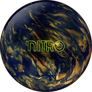 Ebonite Nitro Urethane Bowling Ball 15 LB. Blue/Gold