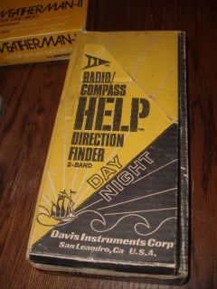 Davis Instruments Radio/Compass HELP Direction Finder 2  Band Original 