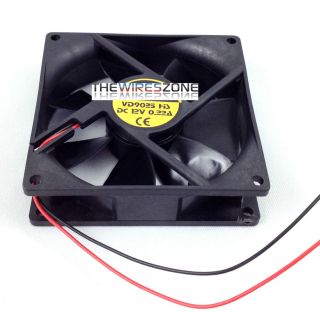   12 VOLT DC BRUSHLESS COOLING FAN FOR CAR AUDIO/COMPUTER SYSTEM FAN5