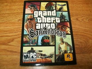 Grand Theft Auto San Andreas 1st Edition #e51161 (PC Games)