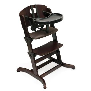 Evolve™ Convertible Wood High Chair with Tray and Cushion   New!