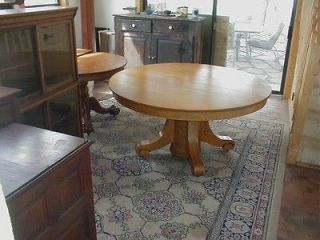 antique oak dining table in Tables