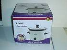MIB Never Used Rival 2 Qt. Slow Cooker Stainless, w/Removable 