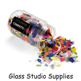 Bullseye Kiln Fusing Glass Confetti   Mini Mix 8418 04