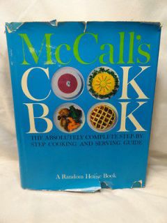 Vintage McCalls Cook Book 1963 Hardcover c/ DJ Recipes First Edition