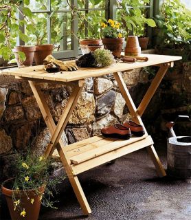 MERRY GARDEN PRODUCTS CONSOLE TABLE SIMPLE POTTING BENCH MPG‐PB05