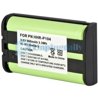 Cordless Home Phone Battery for Panasonic HHR P104 HHR P104A HHR 