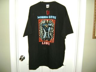 Marvin Gaye T Shirt XL Live Licensed NWOT
