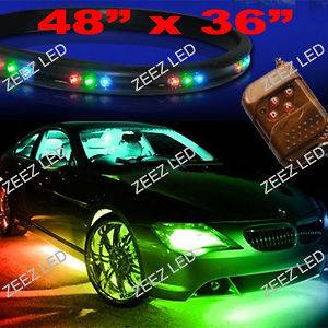   Kit Neon Strip Under Car Body Glow Light Tube F (Fits Corvette