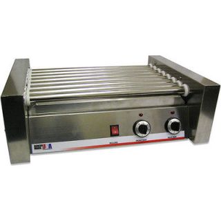   Commercial Roller Grill   Countertop Rolling Hotdog Cooker Warmer NEW